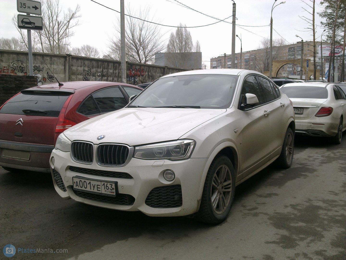 а 001 уе 163, BMW X4 1st gen (F26), 2014–2018