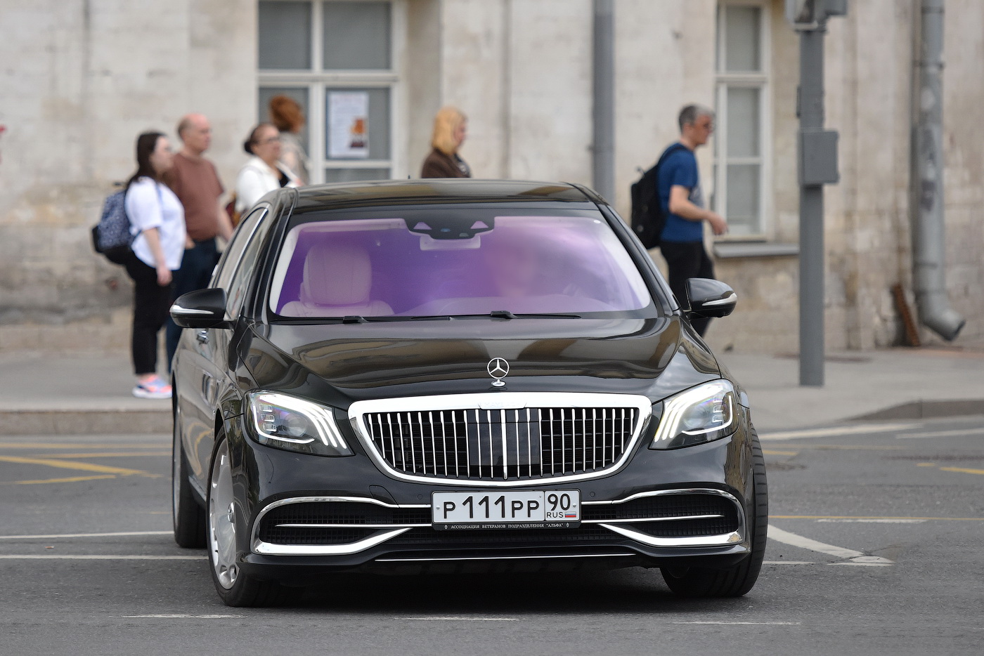 р 111 рр 90, Mercedes-Benz S-Klasse Maybach, 8th gen Sedan (X222), 2015–2020