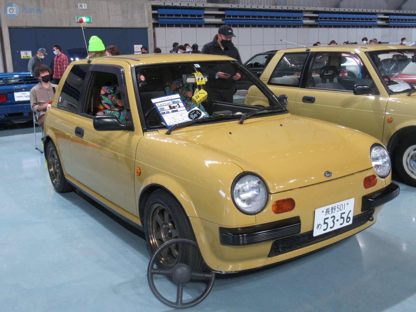長野 501 め 5356, Nissan Be-1 1st gen Notchback (BK10), 1987–1988