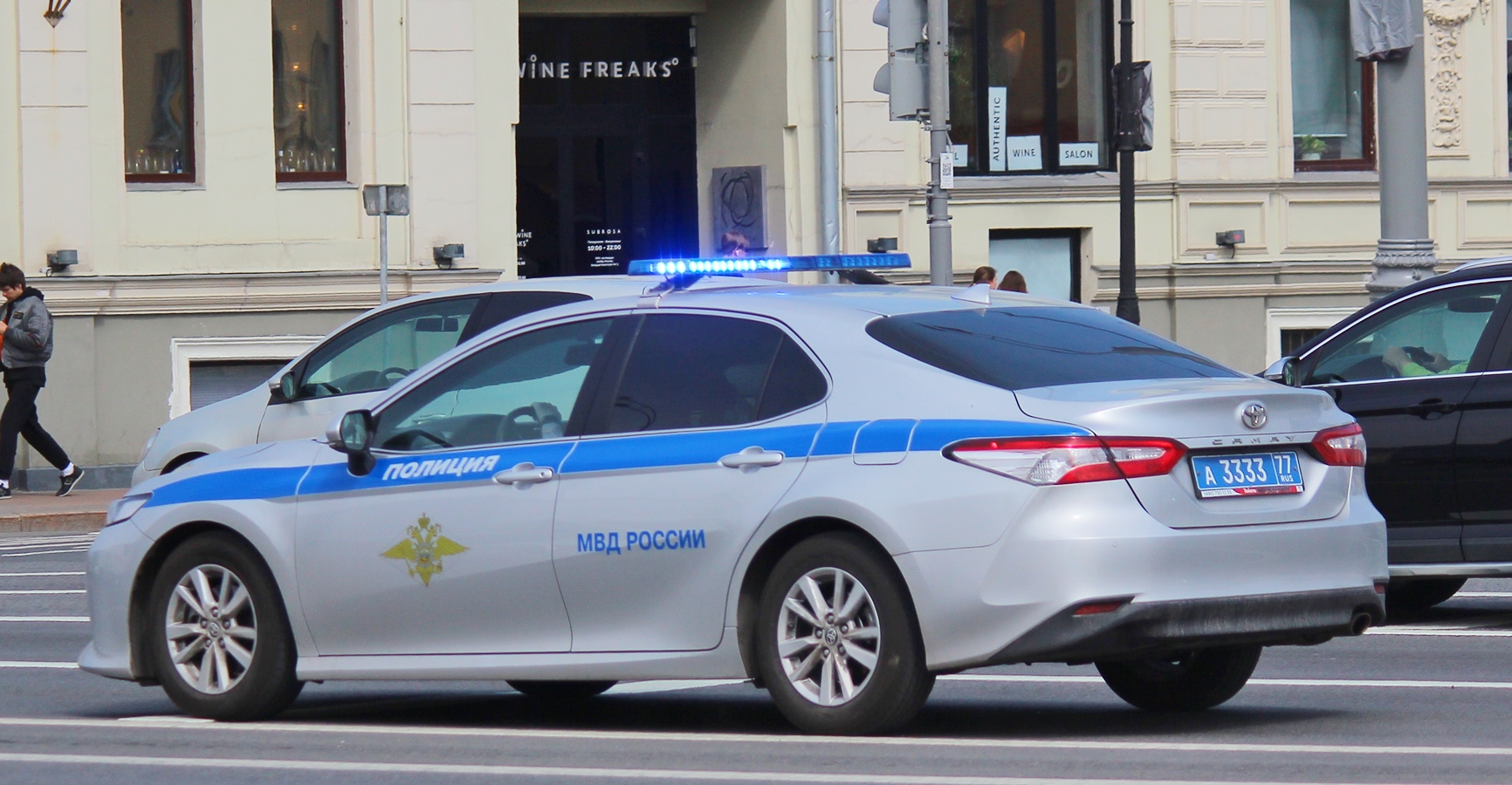 а 3333 77, Toyota Camry 8th gen (XV70), 2017–