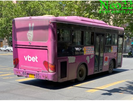 4493 S, Higer KLQ6770