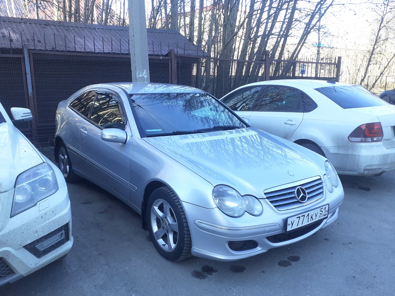 у 771 ку 51, Mercedes-Benz C-Klasse 2nd gen Sportcoupe (CL203), 2000–2008