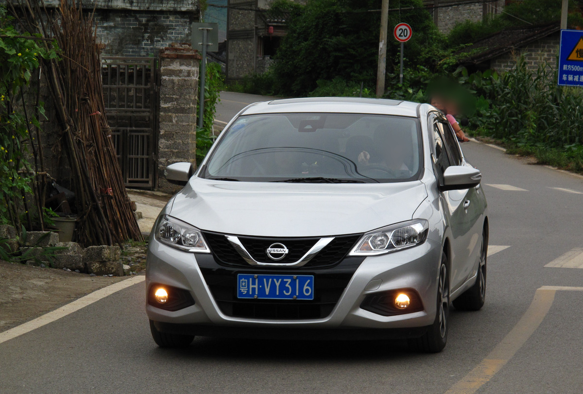 粤H·VY316, Nissan Tiida 3rd gen (C13; CN-market), 2016–