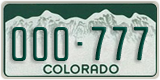 Colorado, ABC-123