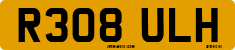 License plate of the United Kingdom, 1983 year system