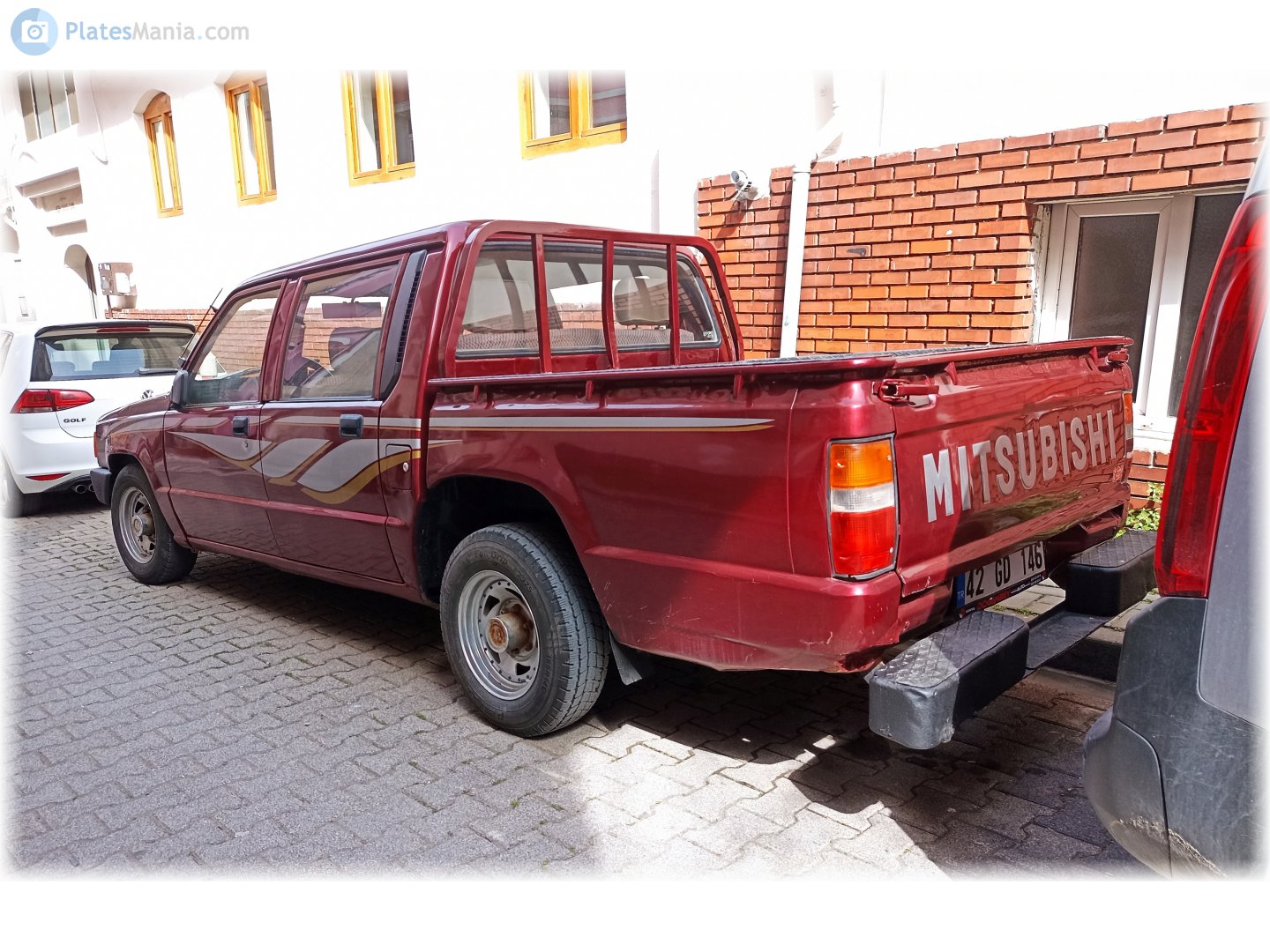 42 GD 146, Mitsubishi L200 2nd gen (K00/K10/K20/K30), 1986–1996 (–2007 for BR-market)