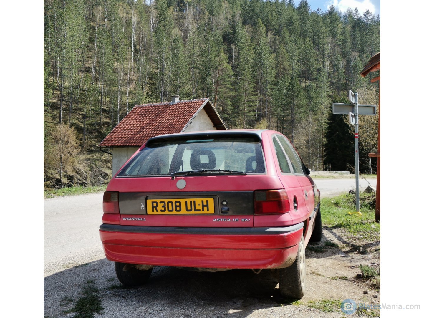 R308ULH, Vauxhall Astra 3rd gen 5-door Hatch (F; T92), 1991–1998