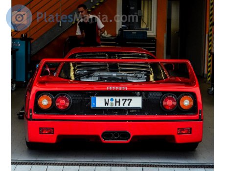 W H 77, Ferrari F40