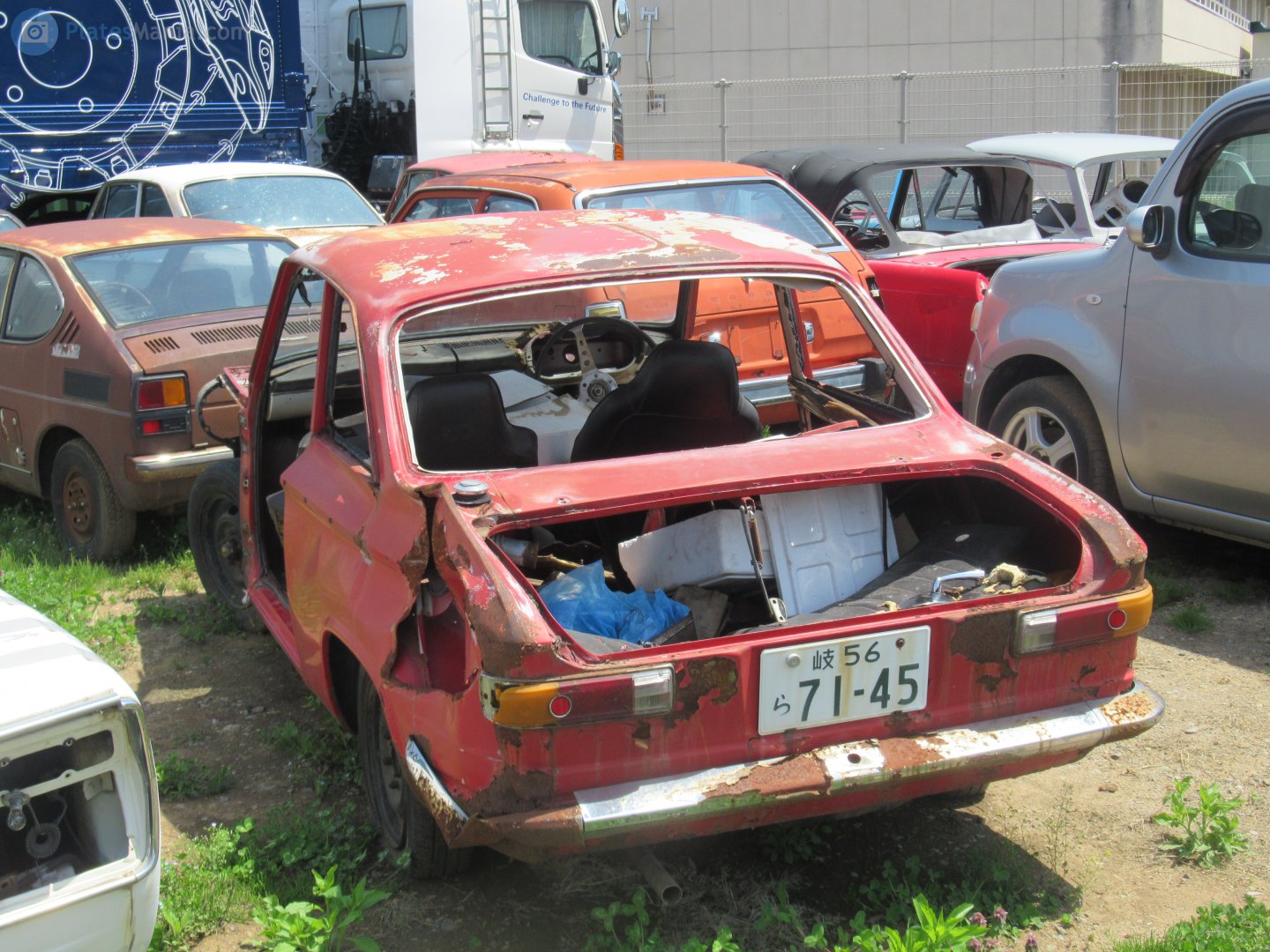 岐 56 ら 7145, Mazda Familia 1st gen 2-door Sedan (SSA), 1964–1967
