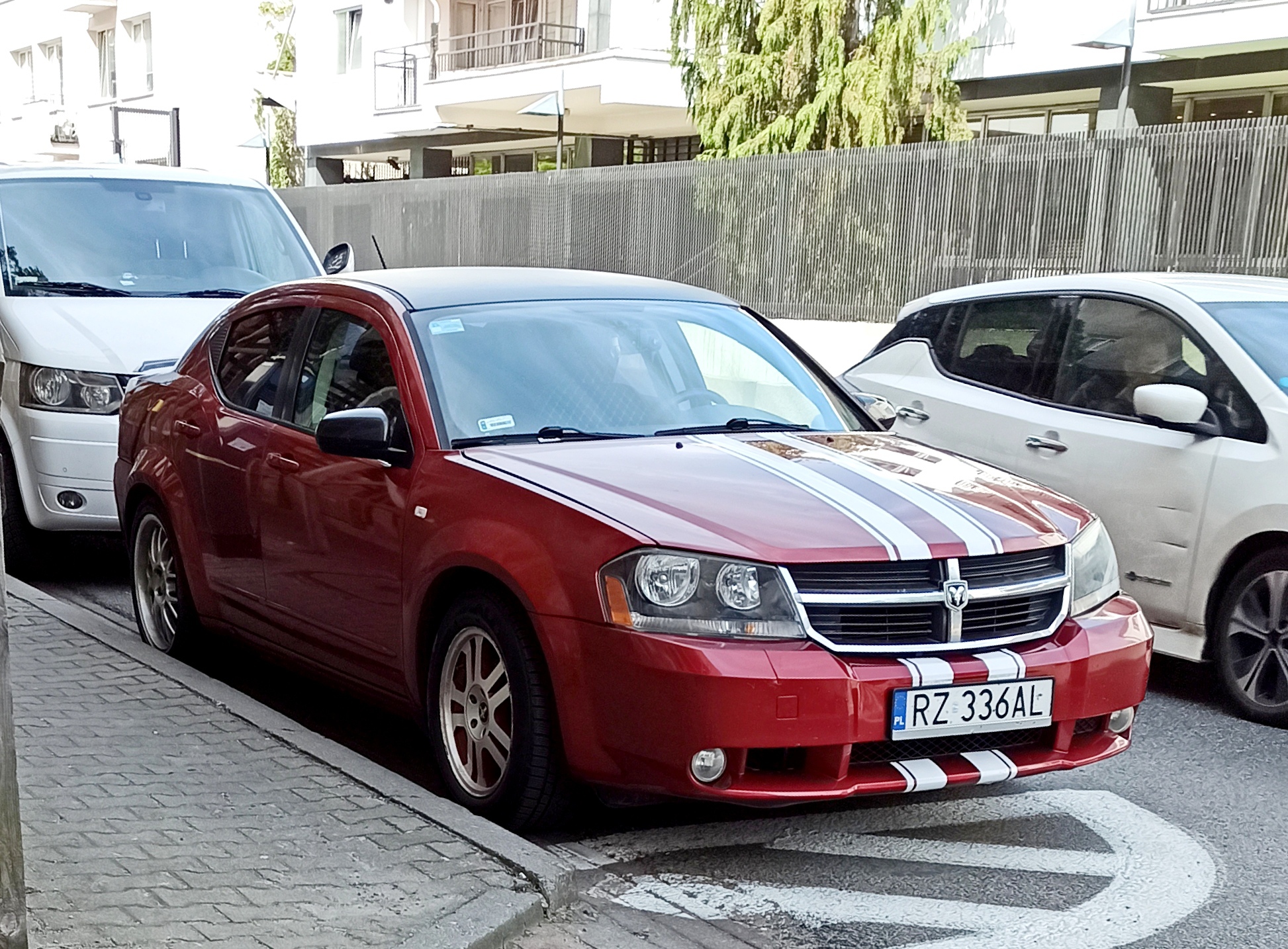 RZ 336AL, Dodge Avenger 2nd gen Sedan (JS), 2007–2014