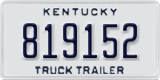 Kentucky, Trailers (12345X)