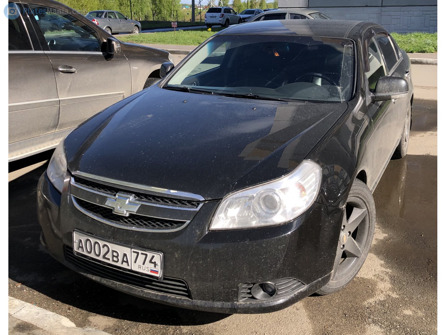 а 002 ва 774, Chevrolet Epica 2nd gen (V250), 2006–2012 (–2014 for CN-market)