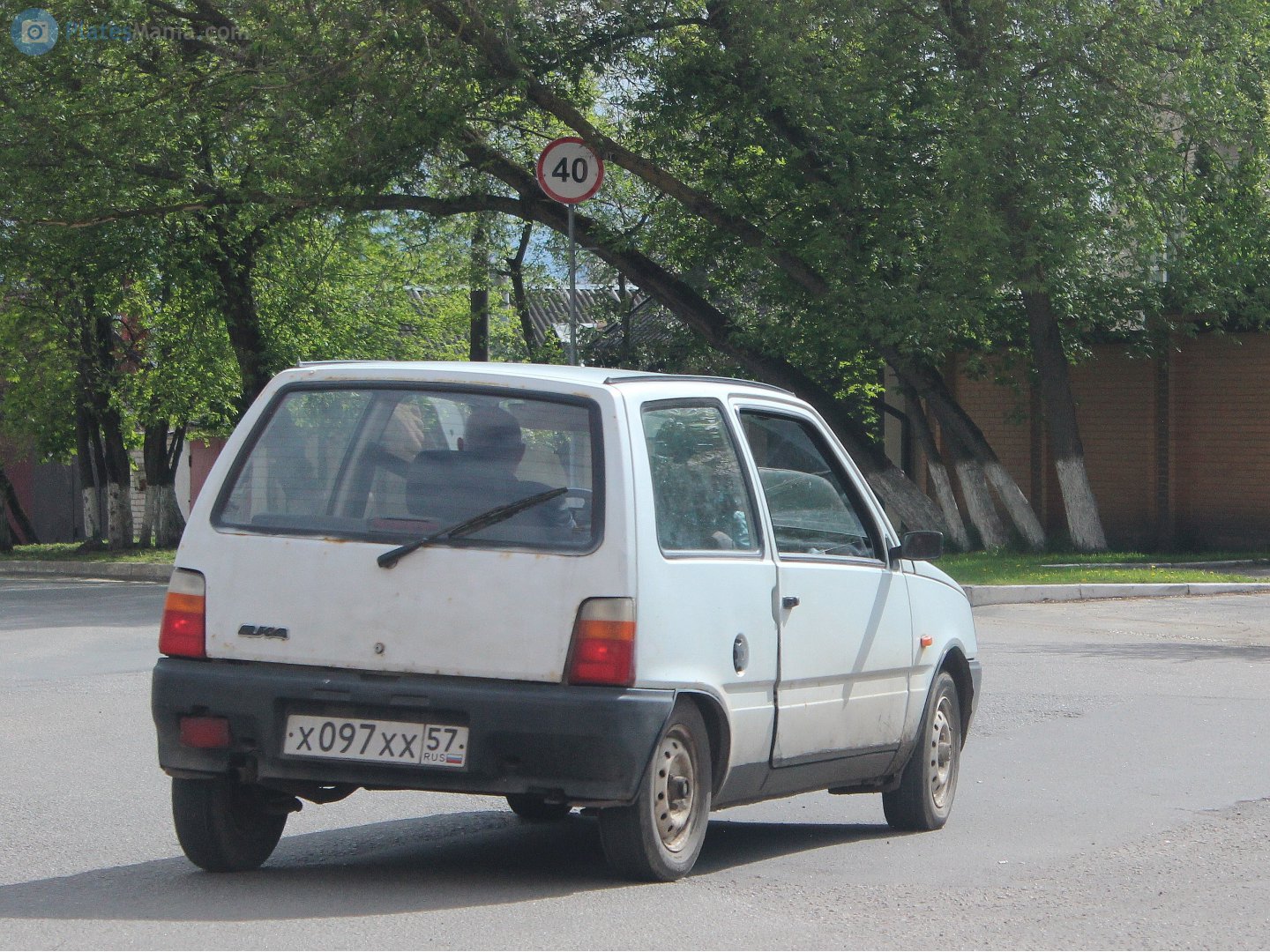 х 097 хх 57, Lada (VAZ) 1111 Ока 1111* (КамАЗ, XTC***), 1988–2006