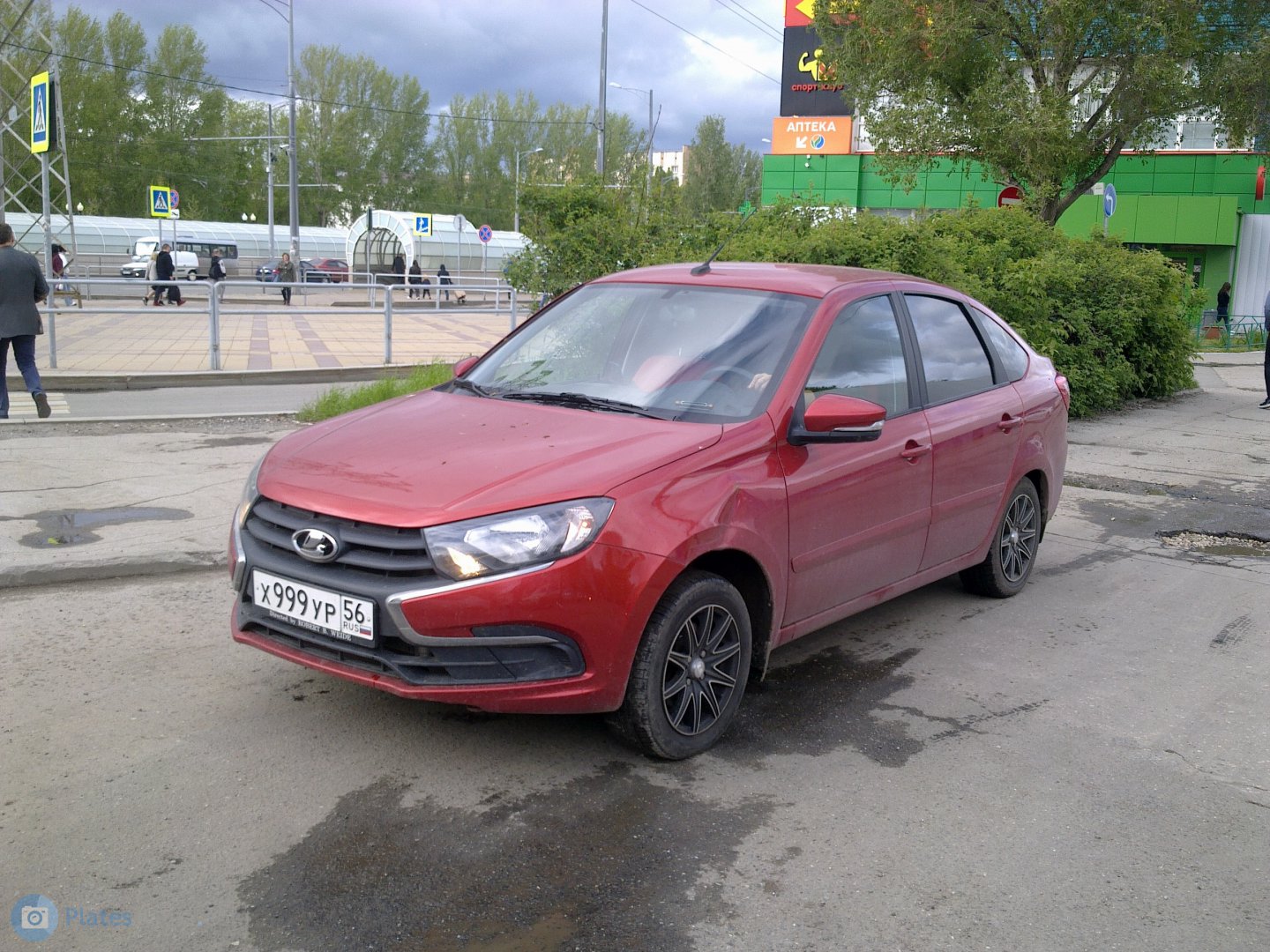 х 999 ур 56, Lada (VAZ) 2191 Granta 2191, facelift, 2018–