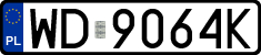 License plates of Poland, Regular car plates
