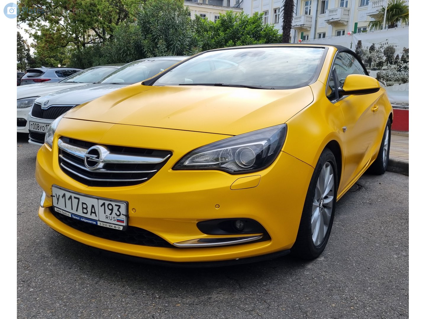 у 117 ва 193, Opel Cascada 1st gen (W13), 2013–2019