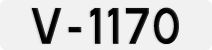 License plate of Norway, 1913-1971 - system