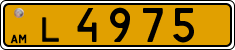 License plate of Armenia, Taxi