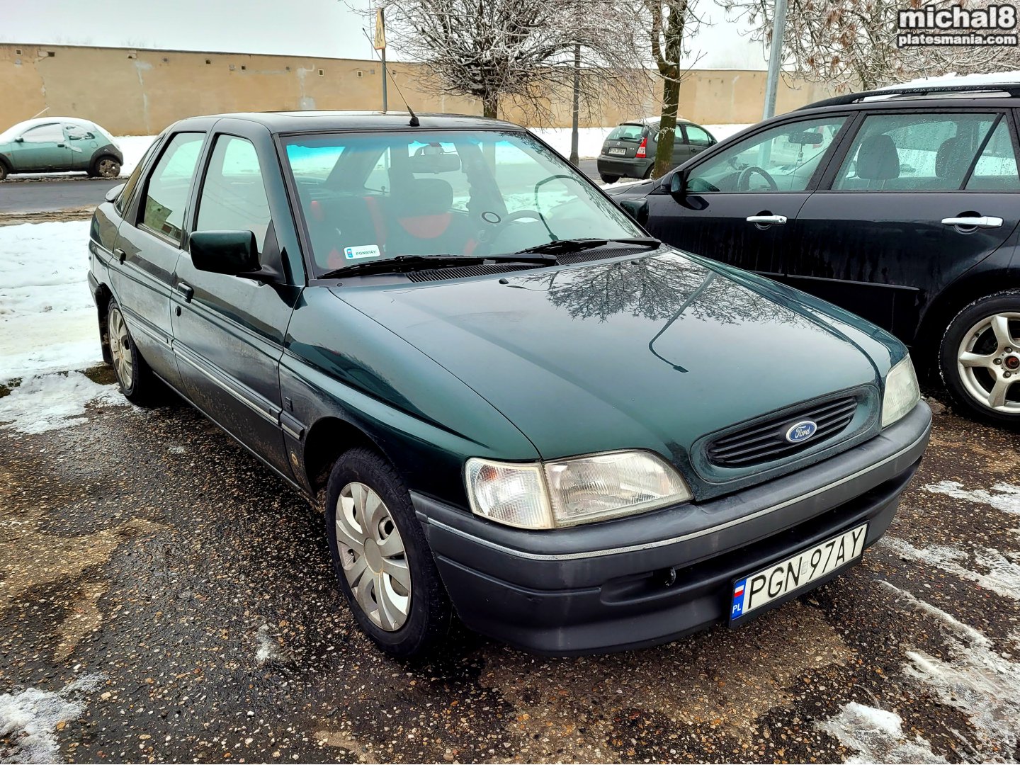 PGN 97AY, Ford Escort 5th gen 5-door Hatch (AAL; Global-market), 1990–1995 (–1996 for LATAM-market)