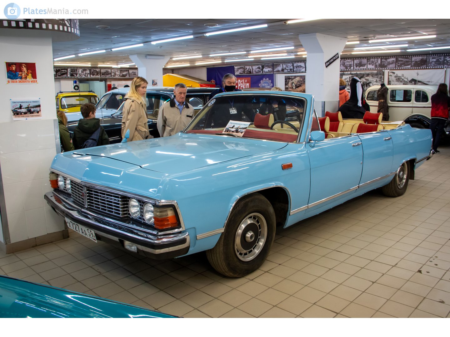 х 727 аа 59, GAZ 14 Чайка 14-05 Phaeton, 1981–1988