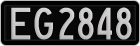 License plate of New Zealand, AB1(234)