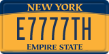 New York, Vanity Plates