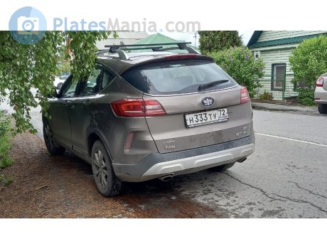 н333ту72, FAW Besturn X80