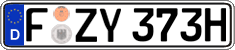 German license plate, Plates for oldtimers (type 