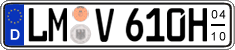 German license plate, Seasonal plates (Oldtimers)