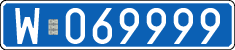 License plates of Poland, Diplomatic