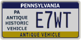 Pennsylvania, Antique Vehicle