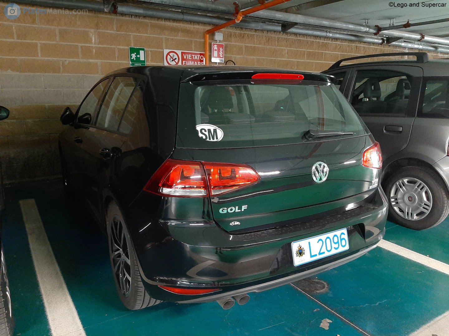 L2096, Volkswagen Golf 7th gen 5-door Hatch (5G), 2012–2017