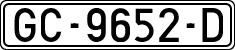 License plates of Spain, 1971 year series