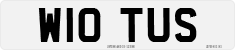 License plate of the United Kingdom, 1983 year system