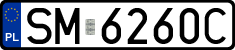 License plates of Poland, Regular car plates
