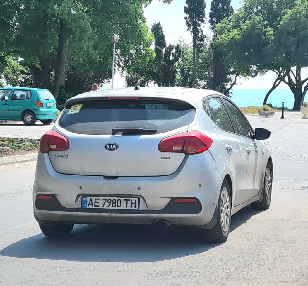 AE 7980 TH, Kia Ceed 2nd gen cee'd 5-door Hatch (JD), 2012–2018