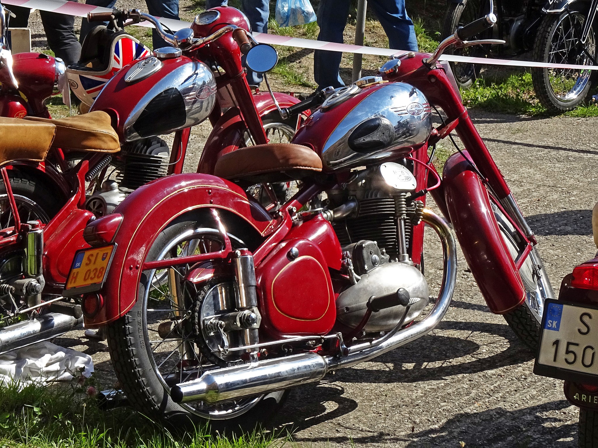 SI H 038, Jawa 500 OHC, 1952–1958