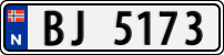License plate of Norway, Trailers, motorcycles, special vehicles