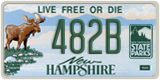New Hampshire, Moose/State Parks (123A)