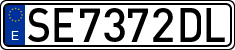 License plates of Spain, 1971 year series