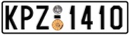 License plate of Greece, Cars