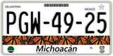 Michoacán, Cars (AAA-00-00)