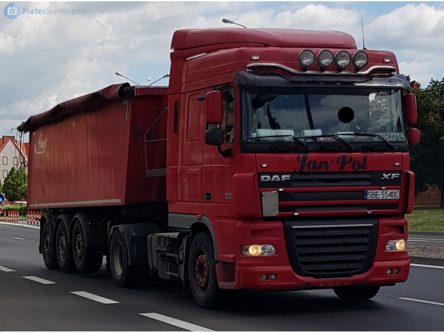 SBE 5540C, DAF XF 3rd gen (XF105), 2006–2020