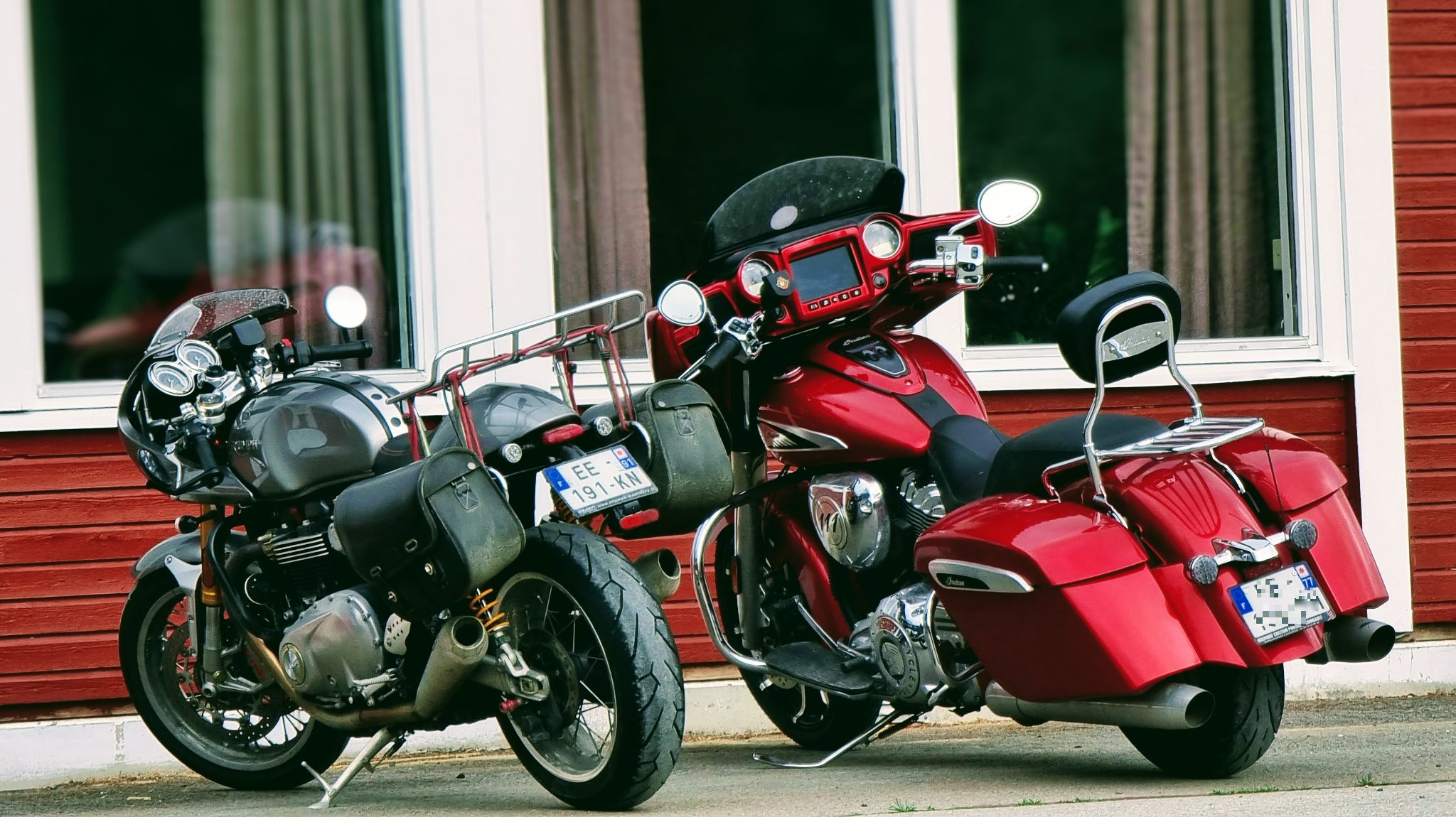 EE-191-KN, Triumph Motorcycles Thruxton 