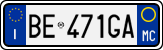 License plate of Italy, Cars (1994 year series)