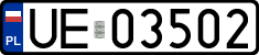 License plates of Poland, Military
