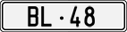 License plate of Switzerland, Cars
