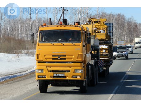 о152ск70, KamAZ 6522
