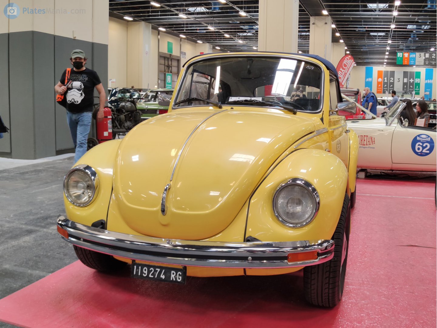 RG 119274, Volkswagen Beetle 1st gen Cabrio (Type 1), 1948­–2003
