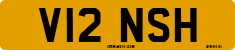License plate of the United Kingdom, 1983 year system